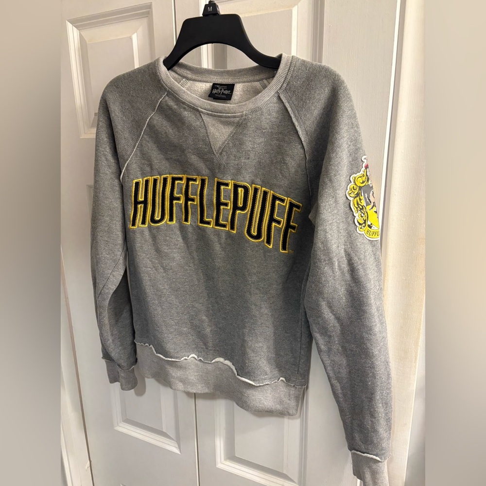 Hufflepuff Gray Sweater